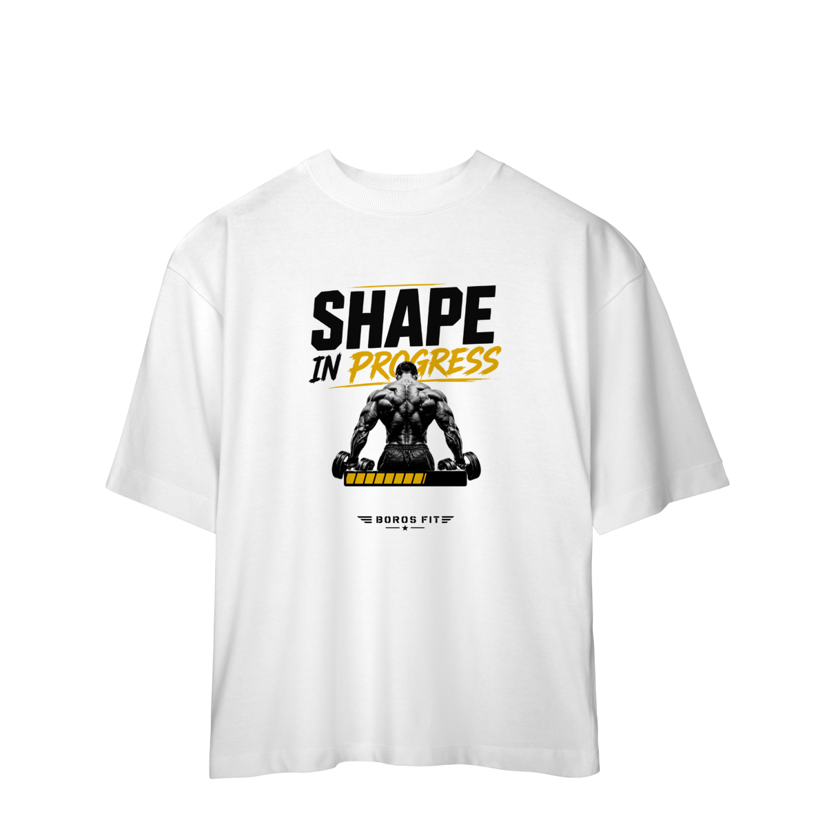 Nome do produto: Camiseta Oversized Shape in Progress