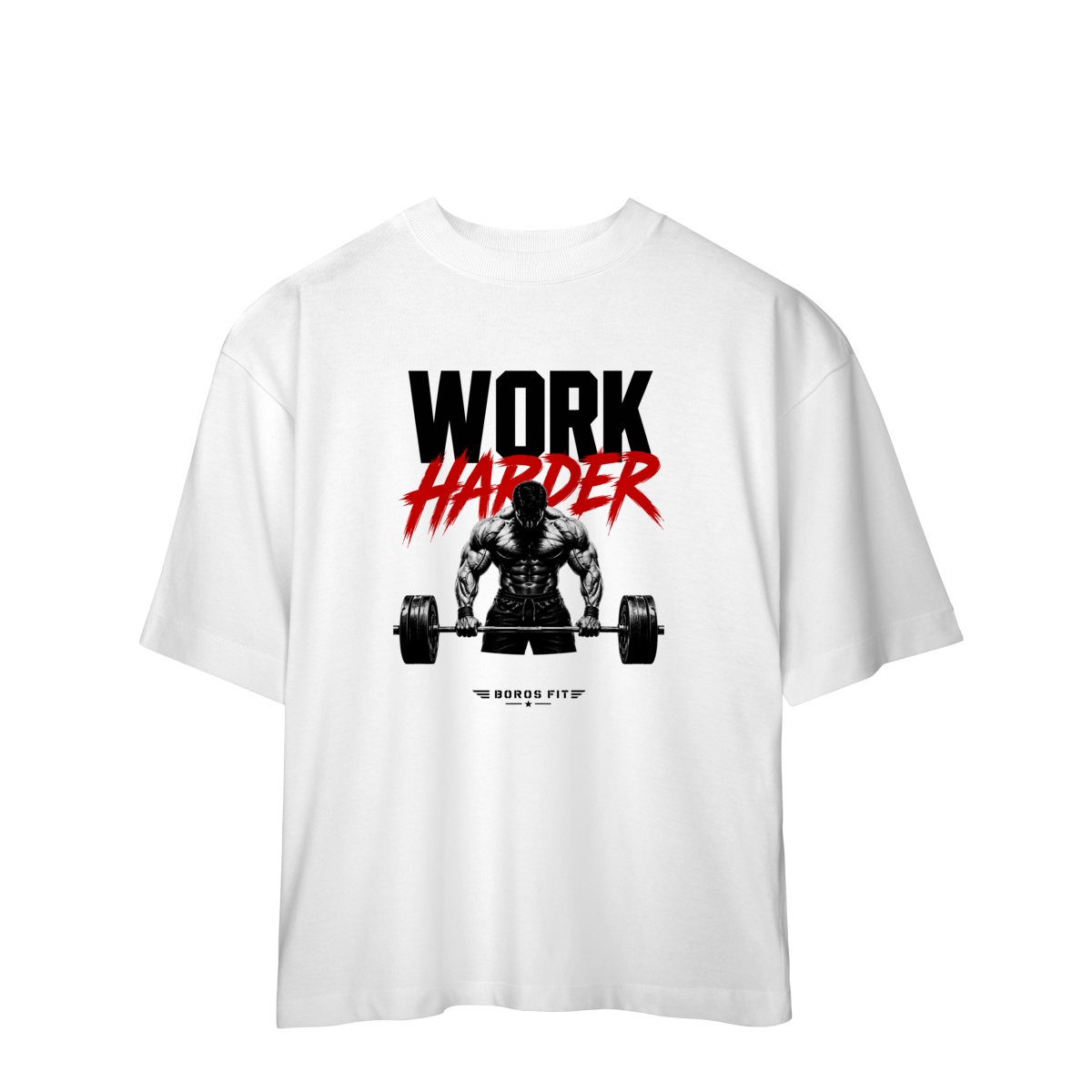 Nome do produto: Camiseta Oversized Work Harder