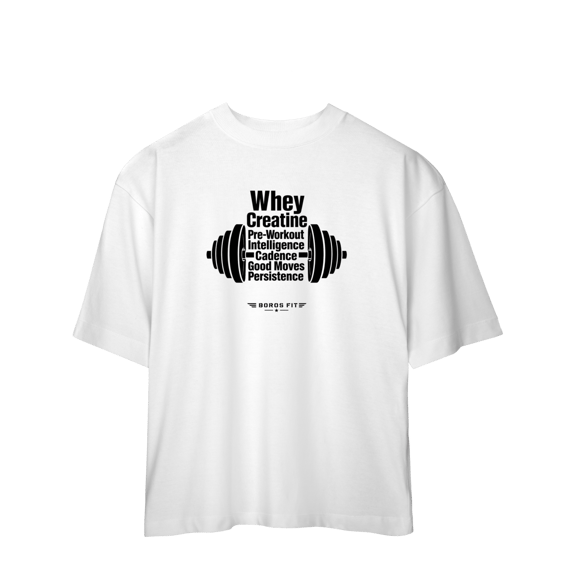 Camiseta Oversized Whey