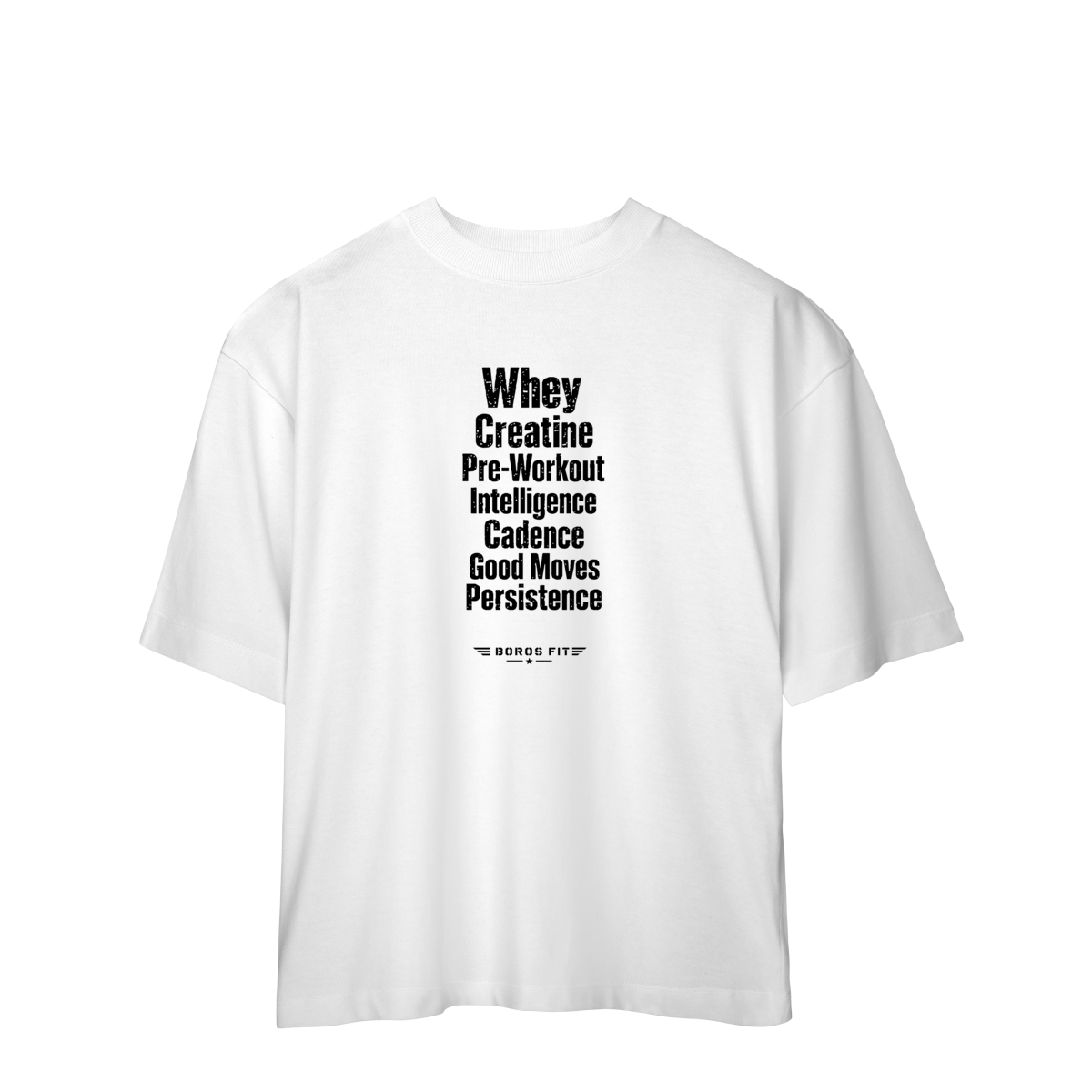 Nome do produto: Camiseta Oversized Whey Pre Workout