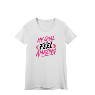 Nome do produto Camiseta Feminina Feel Amazing