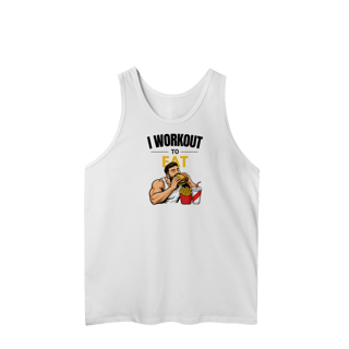 Nome do produto Regata Masculina Work Out to Eat