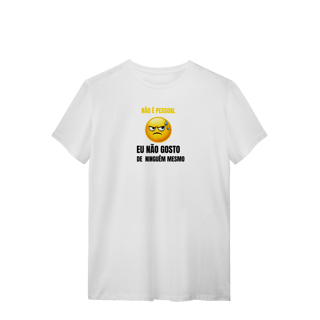 Nome do produto Camiseta Masculina Não Gosto de Ninguém