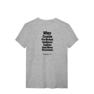 Nome do produto Camiseta Masculina Whey Pre Workout