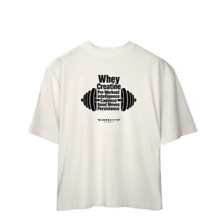 Nome do produto Camiseta Oversized Whey