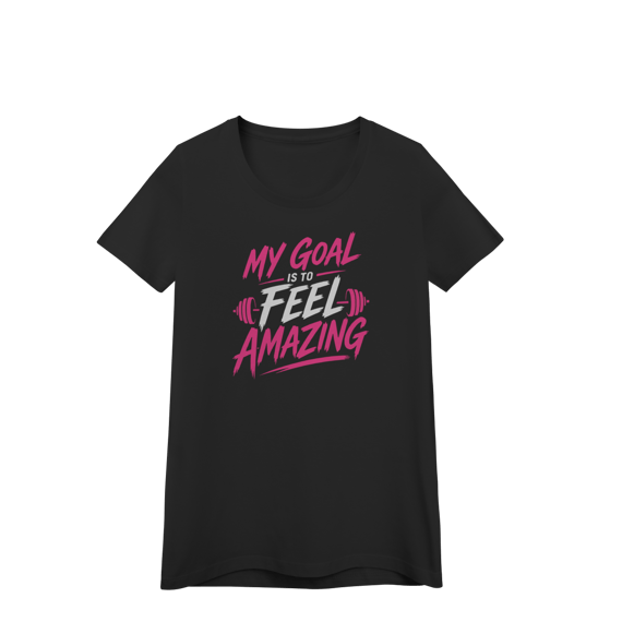 Camiseta Feminina Feel Amazing