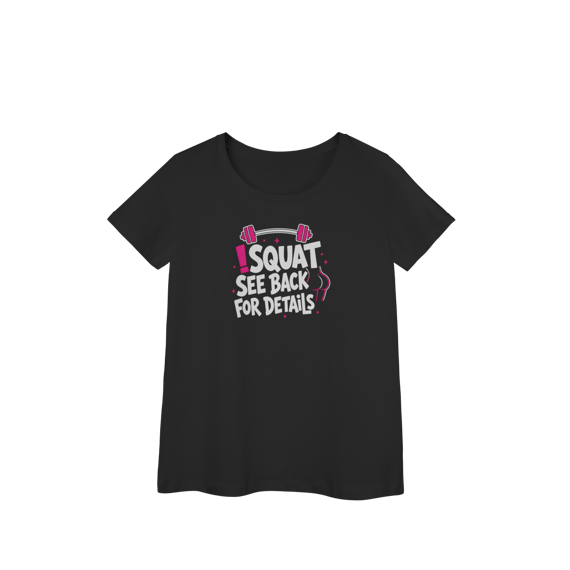 Camiseta Feminina Squat