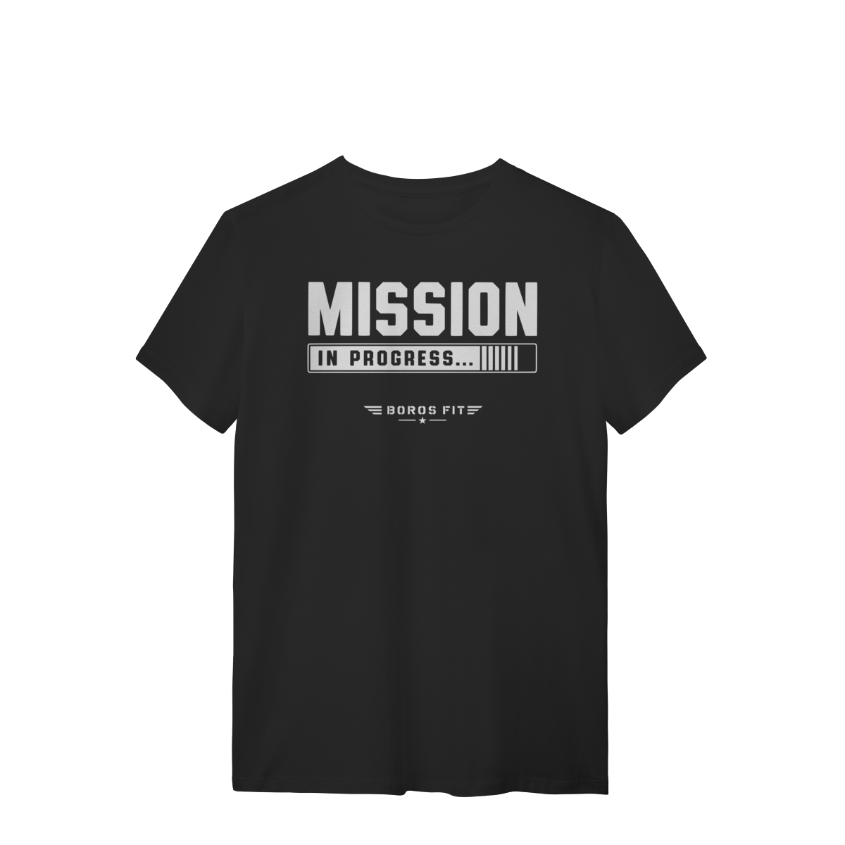 Nome do produto: Camiseta Masculina Mission in Progress
