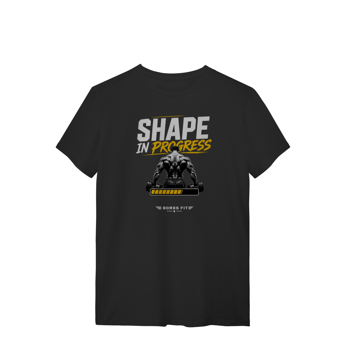 Nome do produto: Camiseta Masculina Shape in Progress