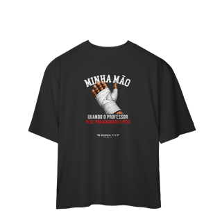 Nome do produto Camiseta Oversized Minha Mão