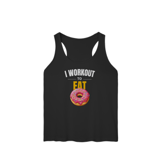 Nome do produto Regata Feminina Dry UV I Work Out to Eat