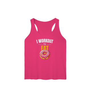 Regata Feminina Dry UV I Work Out to Eat