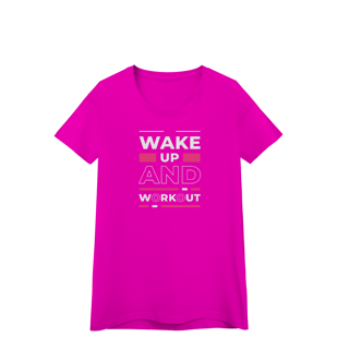 Nome do produto Camiseta Feminina Wake Up