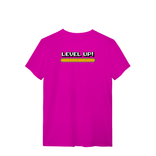 Nome do produto Camiseta Masculina Level Up