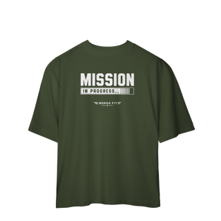 Nome do produto Camiseta Oversized Mission in Progress