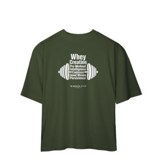 Nome do produto Camiseta Oversized Whey
