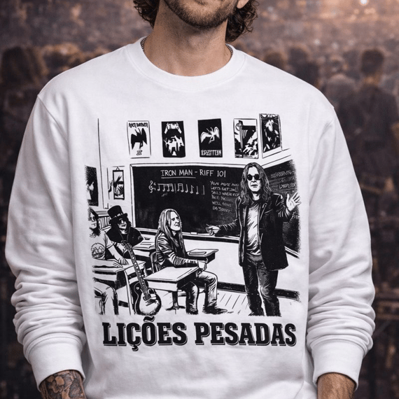 Moletom Prime Ozzy Lições Pesadas