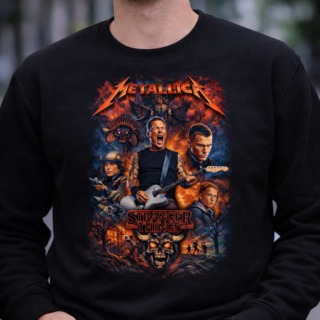 Nome do produto: Moletom Stranger Things