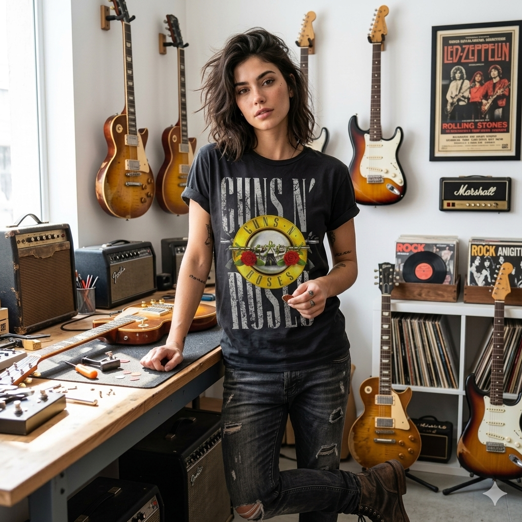 Camiseta Prime Guns N' Roses