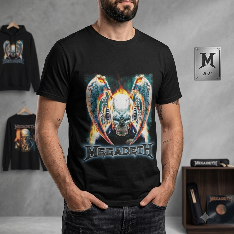 Camiseta Prime Megadeth