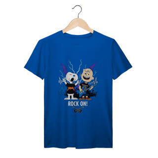 Nome do produto Camiseta Premium Snoopy Rock On