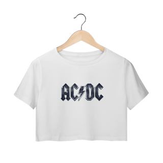 Nome do produto Camiseta Cropped AC/DC 
