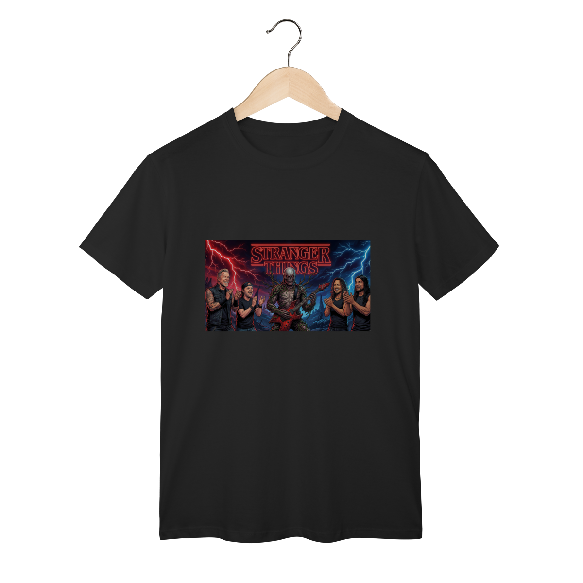 Nome do produto: Camiseta Clássica Stranger Things