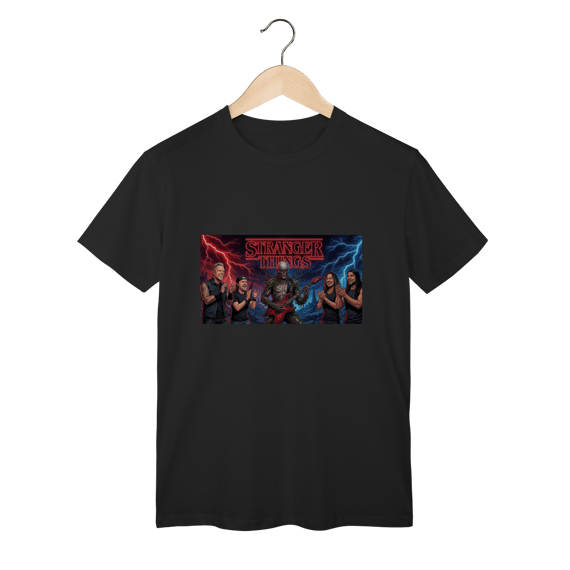 Camiseta Clássica Stranger Things