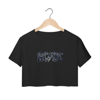 Nome do produto Camiseta Cropped AC/DC 