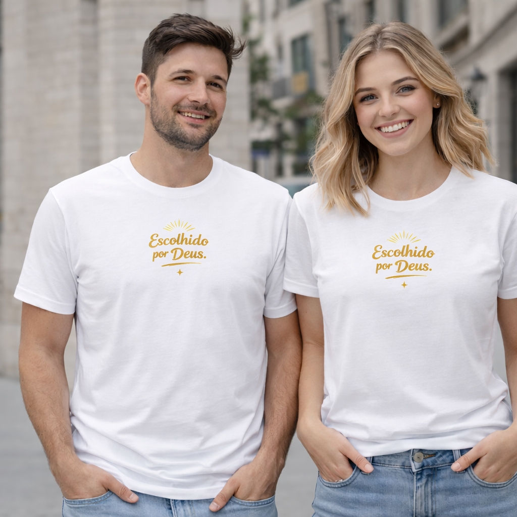 Nome do produto: Camiseta Classic Escolhido(a)