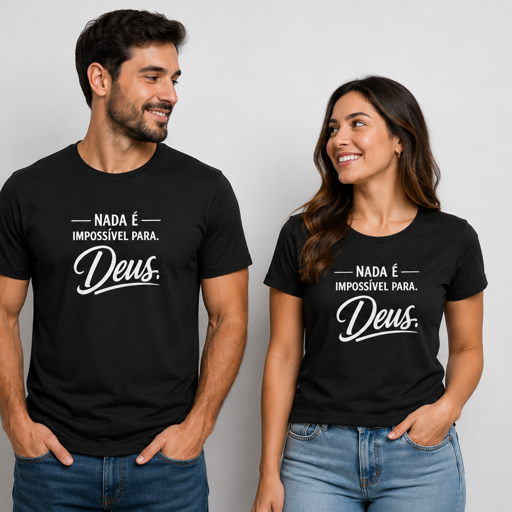 Camiseta Quality Nada é Impossível