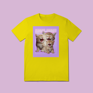 Nome do produto Camiseta Quality MEOW-MEOW