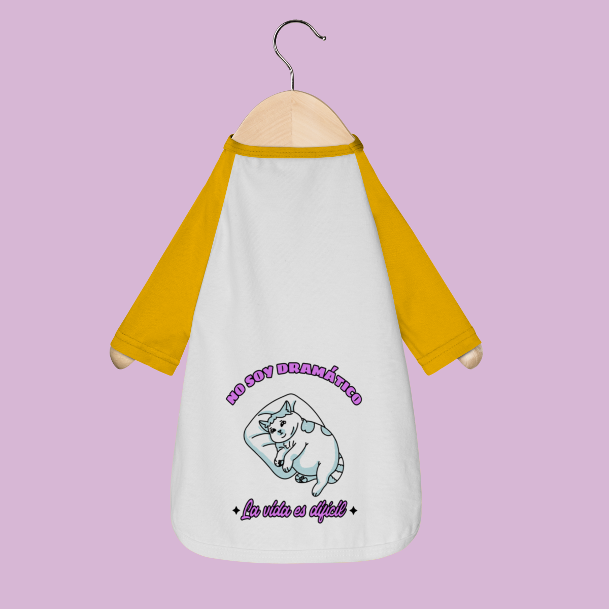 Nome do produto: Roupa Pet Petnip No Soy Dramático - 100% Algodão