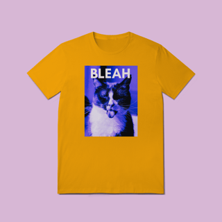 Nome do produto Camiseta Quality Gato Bleah