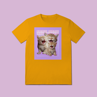 Nome do produto Camiseta Quality MEOW-MEOW