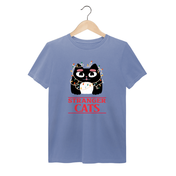 Camiseta Estonada Stranger Things - 100% Algodão