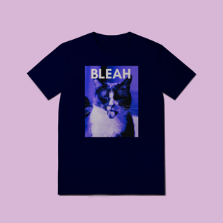 Nome do produto Camiseta Quality Gato Bleah
