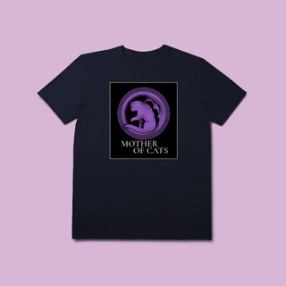 Nome do produto Camiseta Premium Petnip Mother of Cats - 100% Algodão