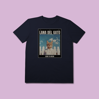 Nome do produto Camiseta Premium Petnip Lana Del Gato - 100% Algodão