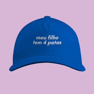Nome do produto Boné Petnip Meu Filho Tem 4 Patas - Prime Confort Sarja
