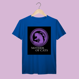 Nome do produto Camiseta 100% Algodão Mother of Cats