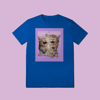Nome do produto Camiseta Quality MEOW-MEOW