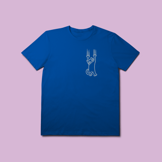 Nome do produto Camiseta Premium Petnip Gato Rasgado - 100% Algodão