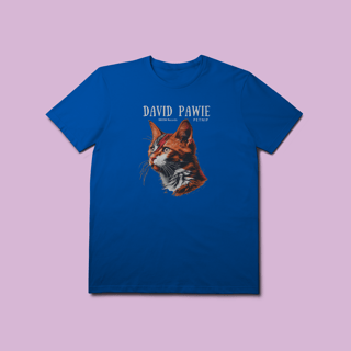 Nome do produto Camiseta Premium Petnip David Pawie - 100% Algodão