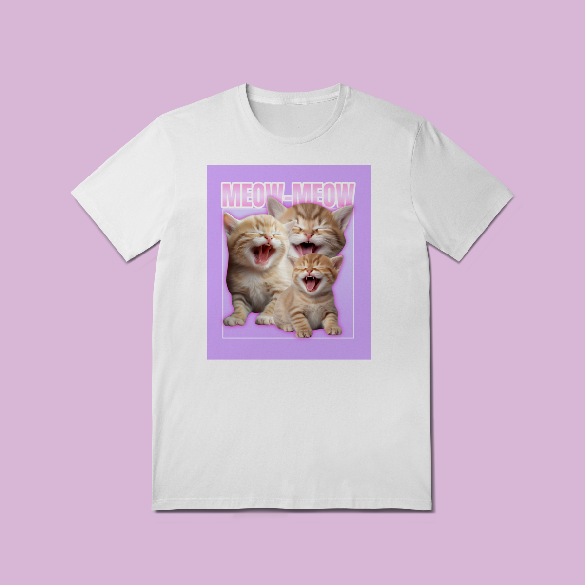 Nome do produto: Camiseta Quality MEOW-MEOW