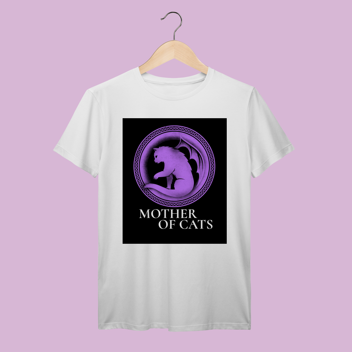 Nome do produto: Camiseta 100% Algodão Mother of Cats