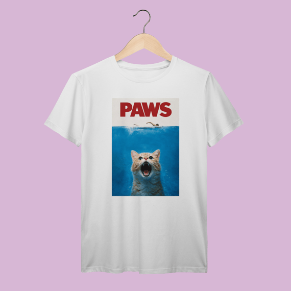 Camiseta 100% Algodão PAWS