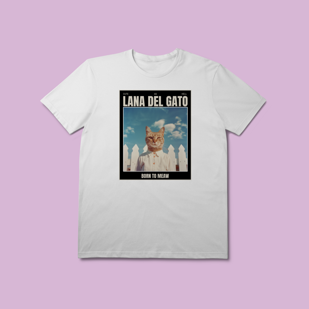 Nome do produto: Camiseta Premium Petnip Lana Del Gato - 100% Algodão