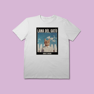 Camiseta Premium Petnip Lana Del Gato - 100% Algodão
