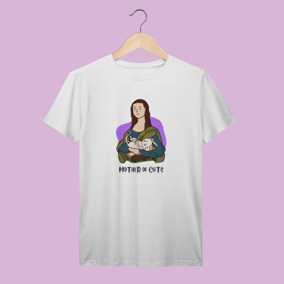 Nome do produto Camiseta Premium Petnip Mother Of Cats - 100% Algodão